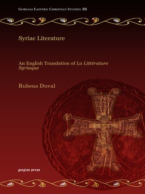 cover image of Syriac Literature